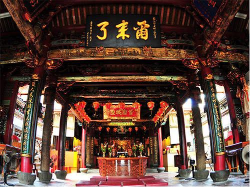 Taiwan Fu City God Temple