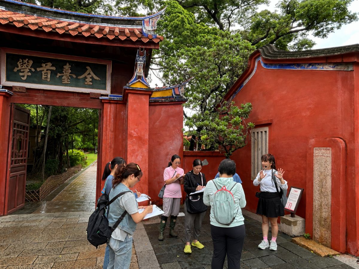 府城歷史散步孔廟線-手語導覽解說服務