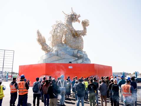 台湾灯会主灯「龙来台湾」