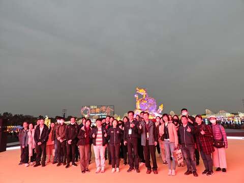 彰化縣政府參訪台灣燈會