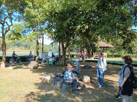 虎头埤园区辽阔适合到户外野餐赏景