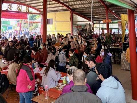 盐水武庙民众新春祈福