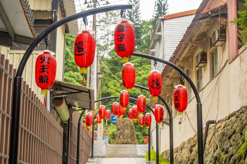 关子岭老街街景
