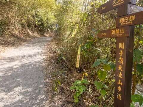 关子岭登山步道系统