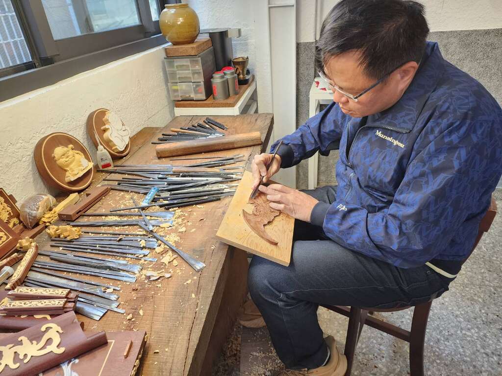 刘进文工作情形—郑佩雯摄