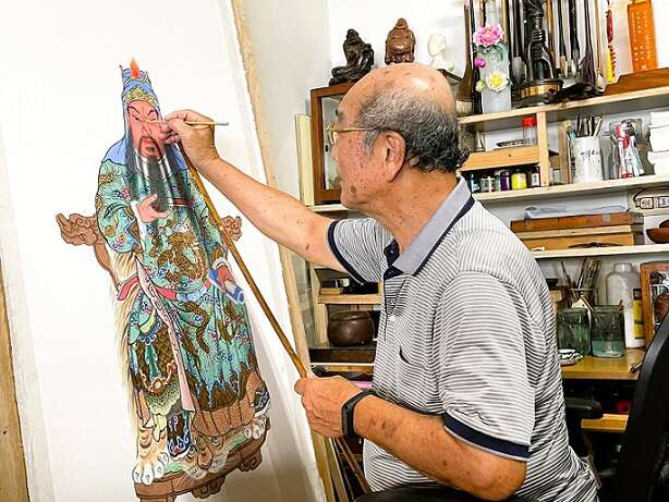 臺南彩繪大師潘岳雄：春源畫室的傳奇與技藝傳承