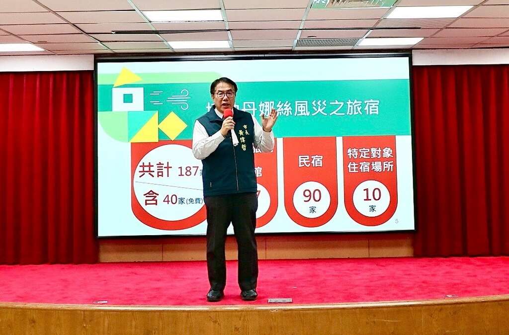 臺南災後穩健復原　市府表揚旅宿災援業者── 旅宿不只接旅人，更接住鄉親