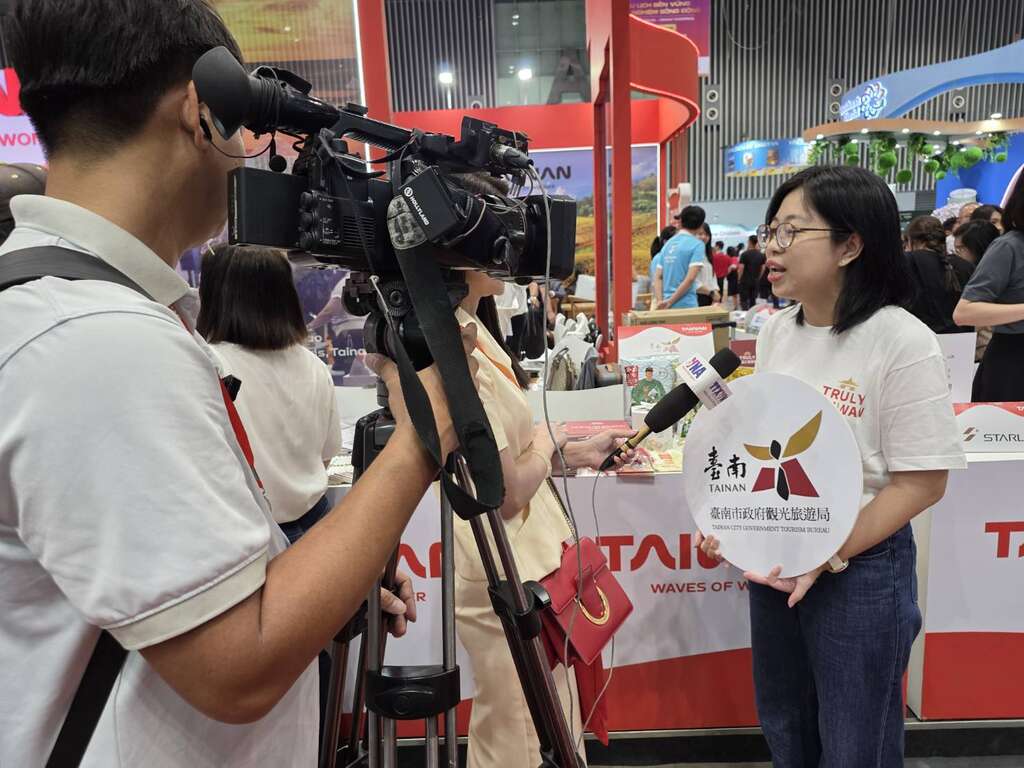 臺南美食x文化x遊程 南市府亮相胡志明市ITE國際旅展展現觀光新魅力