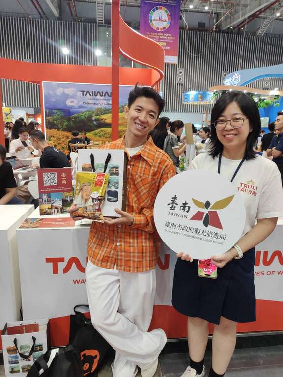 臺南美食x文化x遊程 南市府亮相胡志明市ITE國際旅展展現觀光新魅力