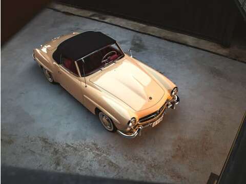 1959年BENZ_W121_190SL