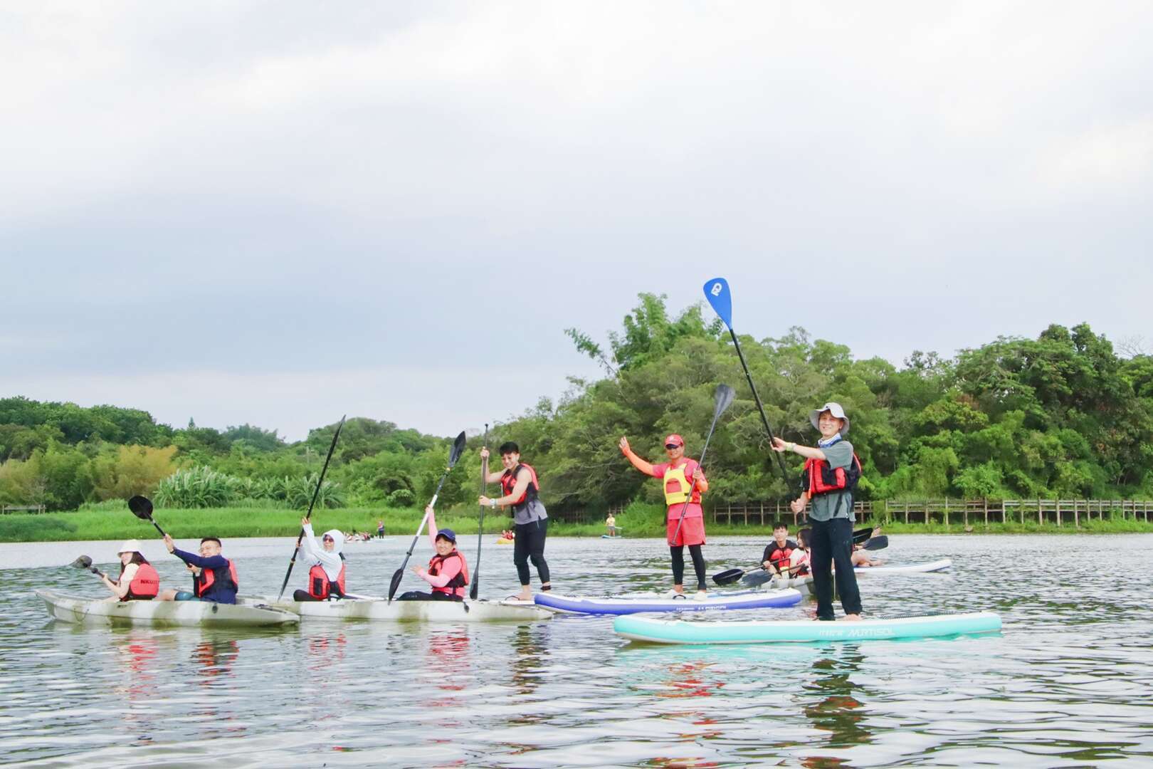臺南水域遊憩體驗活動(歷史照片)(南市觀旅局提供)