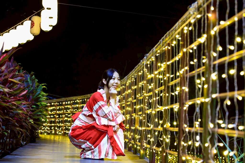「2025臺南關子嶺溫泉美食節」夜間光環境登場 歡迎大家來關子嶺溫泉區泡湯、住宿、吃美食、抽好禮