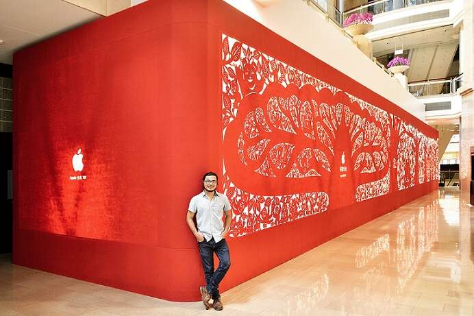 臺南奇人帶路」藝術家楊士毅創作不為藝術，而是傳遞幸福與力量