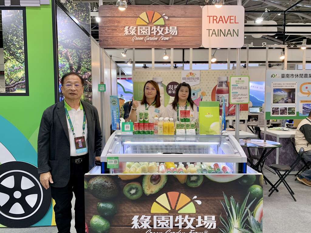 臺南館以「臺南雙層巴士」造型亮相台北國際旅展 住宿券、農特產好康限時送