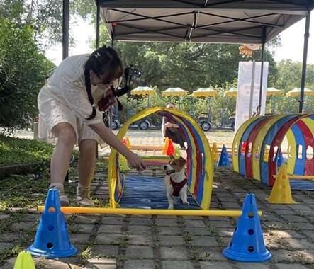 2025虎頭埤水與綠萌寶戲水節 親子毛孩樂不思蜀