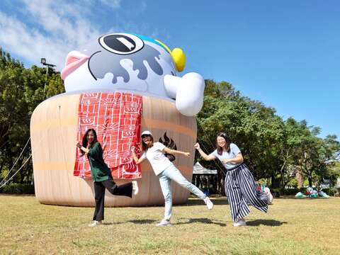 泡温泉鱼头君气偶装置