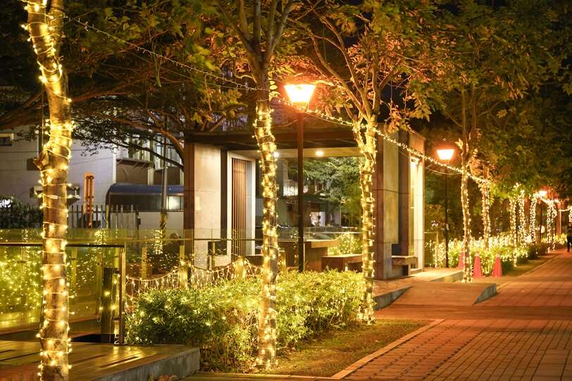 新營綠川廊道燈區