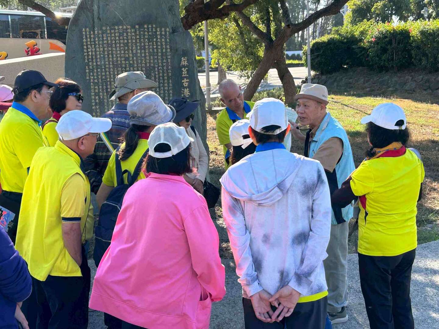 志工參訪-參觀蔴豆古港文化園區及導覽解說