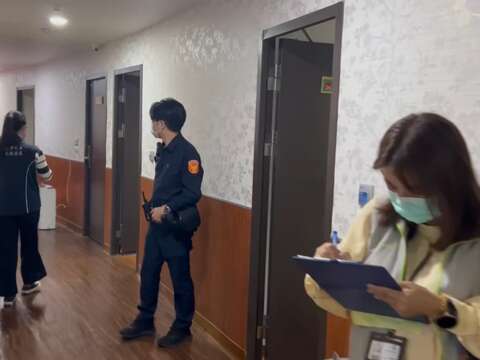 稽查旅宿现场环境