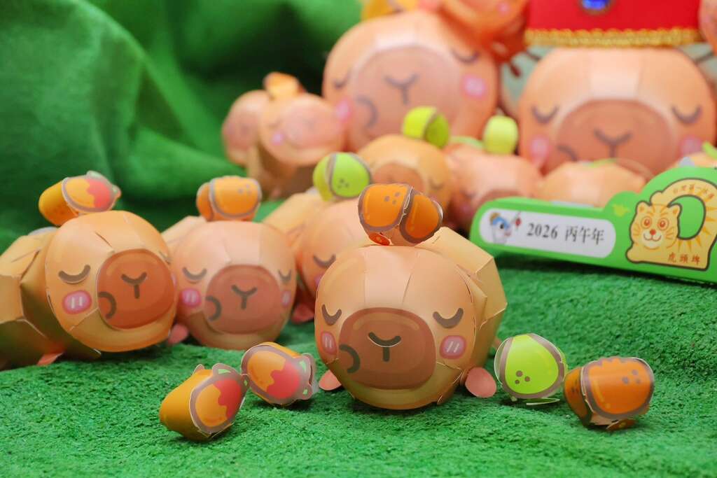 臺南行春活動網站與臺南限定小提燈發表！2026卡比胖拉超萌小提燈227、28起限量發送