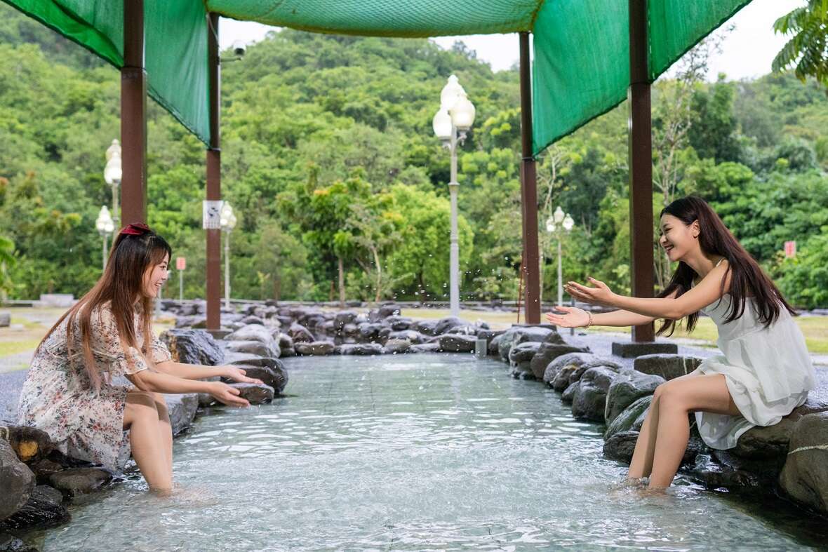 龜丹溫泉體驗池泡腳體驗_觀旅局