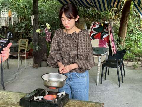 龙湖山庄体验体验烘咖啡豆