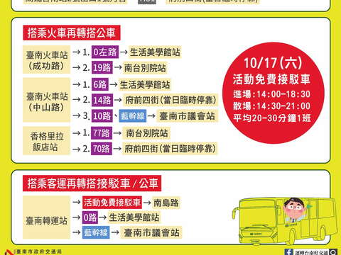 2026台南热气球派对_大众运输图卡