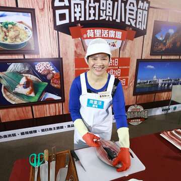 台南街头小食节现场料理1