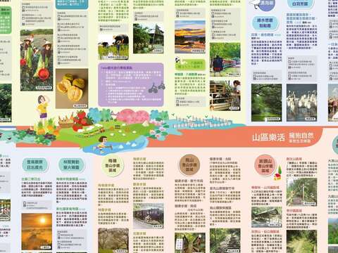农乡旅游地图限量发行，共同探索台南乡村好风情