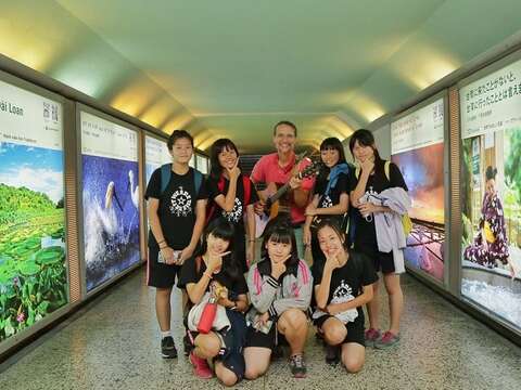 我與外國朋友在台南系列照1
