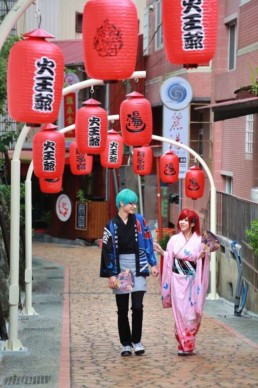 关子岭原创动漫角色-小枫、小泉Cosplay