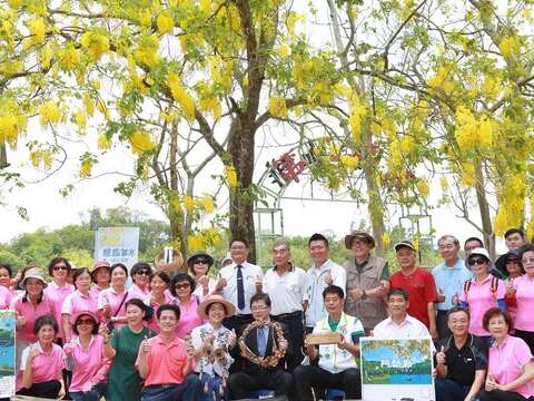 2018虎头埤阿勃勒生态季记者会