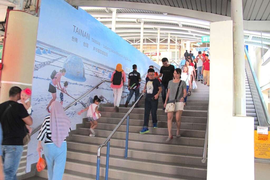台南观光前进大马地铁实景照