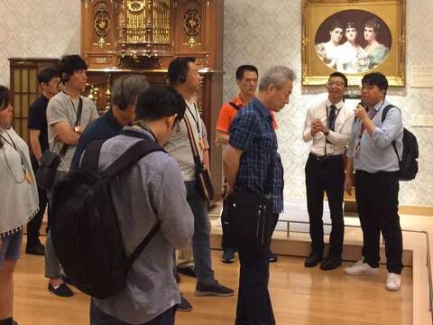 韓團參訪奇美博物館