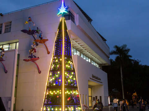 新營文化中心聖誕樹2