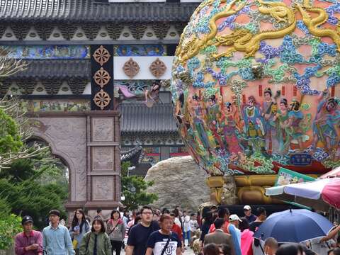 玄空法寺新年祈福遊客