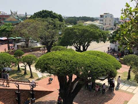 安平古堡全景