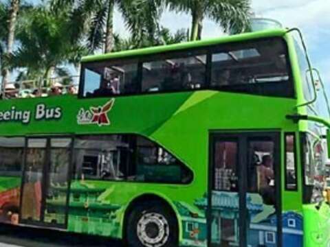 The appearance of the Tainan city tour bus