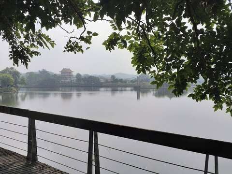 虎头埤风景区湖泊风光