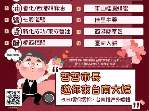 2020愛妳愛妳台南戶外婚禮活動圖卡