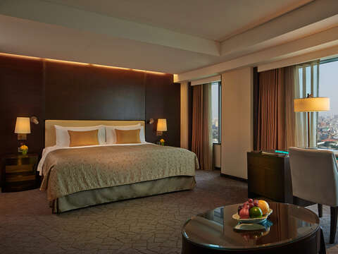 香格里拉台南遠東國際大飯店尊榮客房一大床