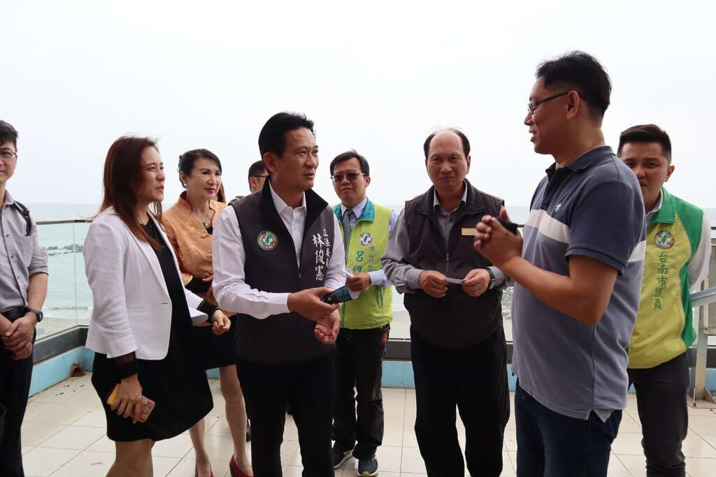 立委林俊宪及吴泽成主委询问进业股份有限公司活化进度