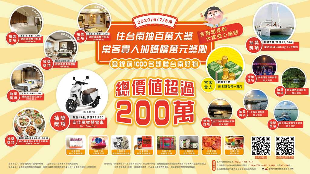 住宿抽奖+安心旅游