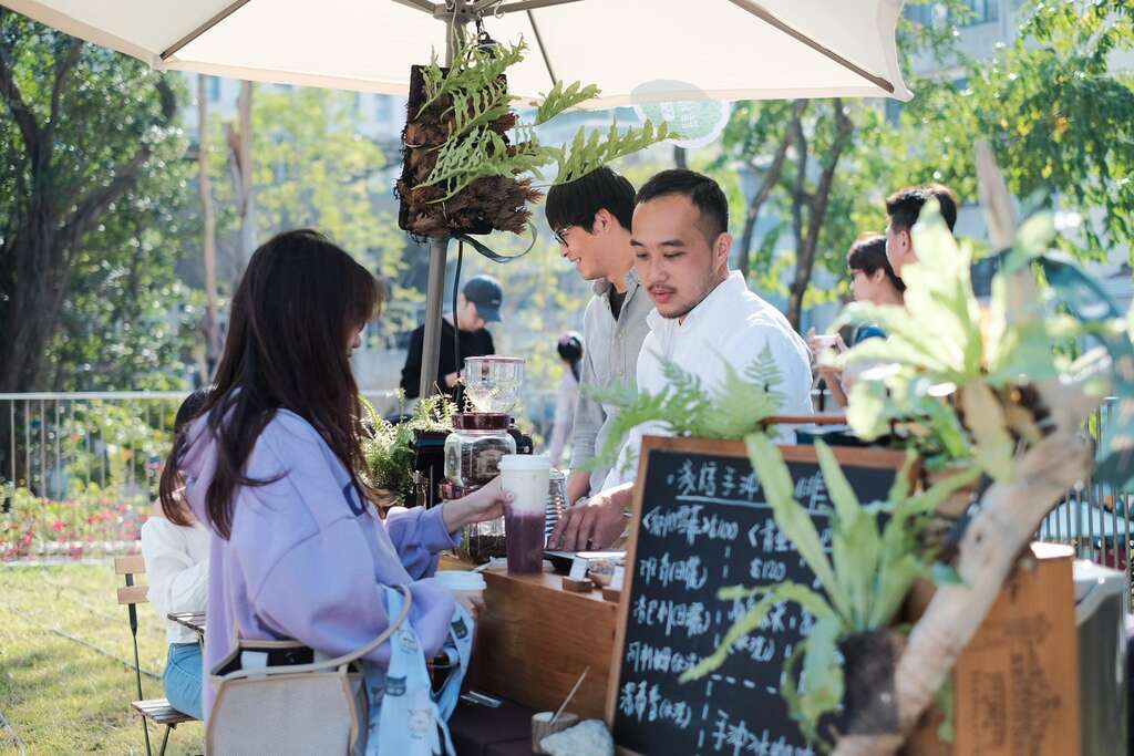 森山市集摊位照