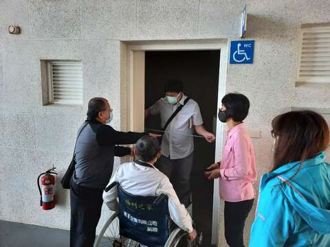 台江遊客中心無障礙廁所檢視