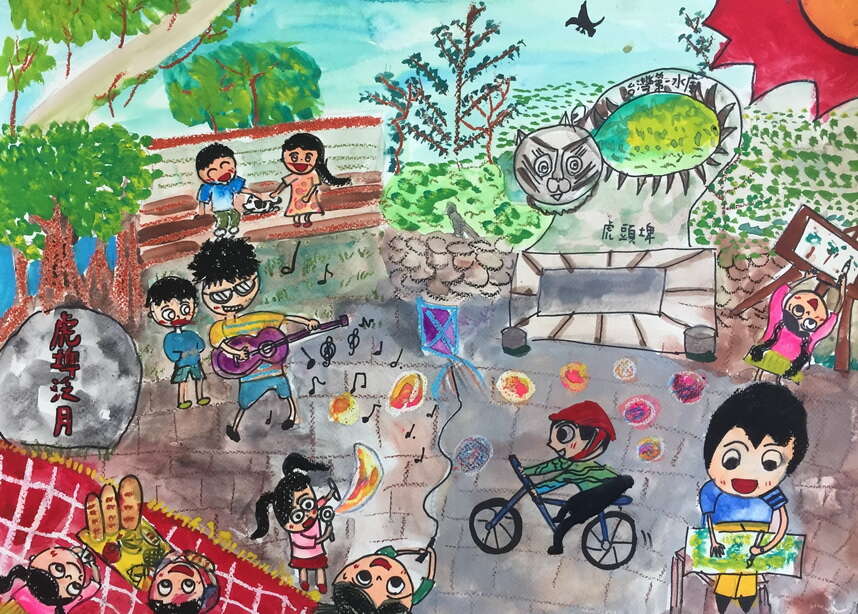 第一届获选画作