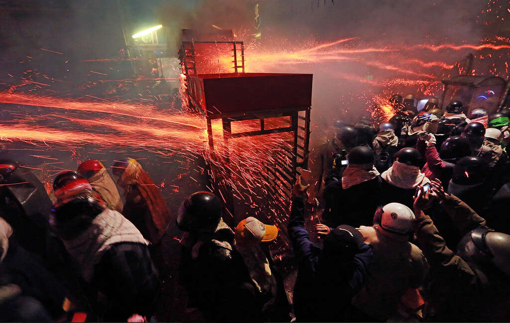 1.盐水蜂炮