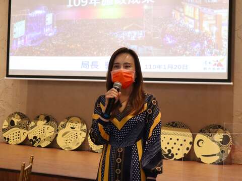 观旅局长郭贞慧发表10大项「十全十美」的观光丰硕成果