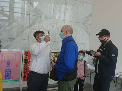 台南美術館在連假期間堅持高標準防疫規格