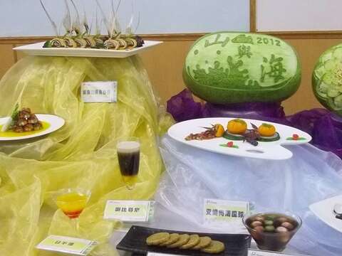 精美示范料理